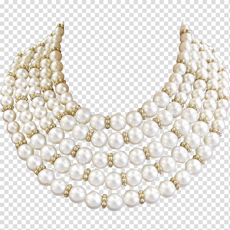Earring Jewellery Imitation pearl Necklace, pearls transparent background PNG clipart