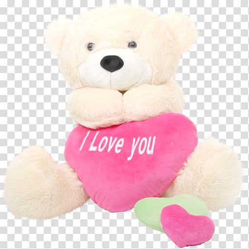 Teddy bear Valentine\'s Day Gift Stuffed Animals & Cuddly Toys, bear transparent background PNG clipart