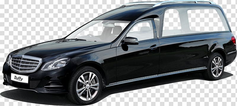 Car Mercedes-Benz E-Class Luxury vehicle Hearse, funeral transparent background PNG clipart