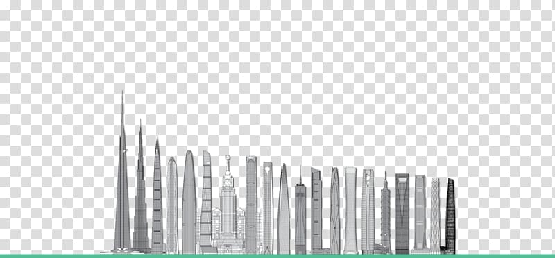 Burj Khalifa 100 of the World\'s Tallest Buildings The skyscraper Jeddah Tower, burj khalifa transparent background PNG clipart