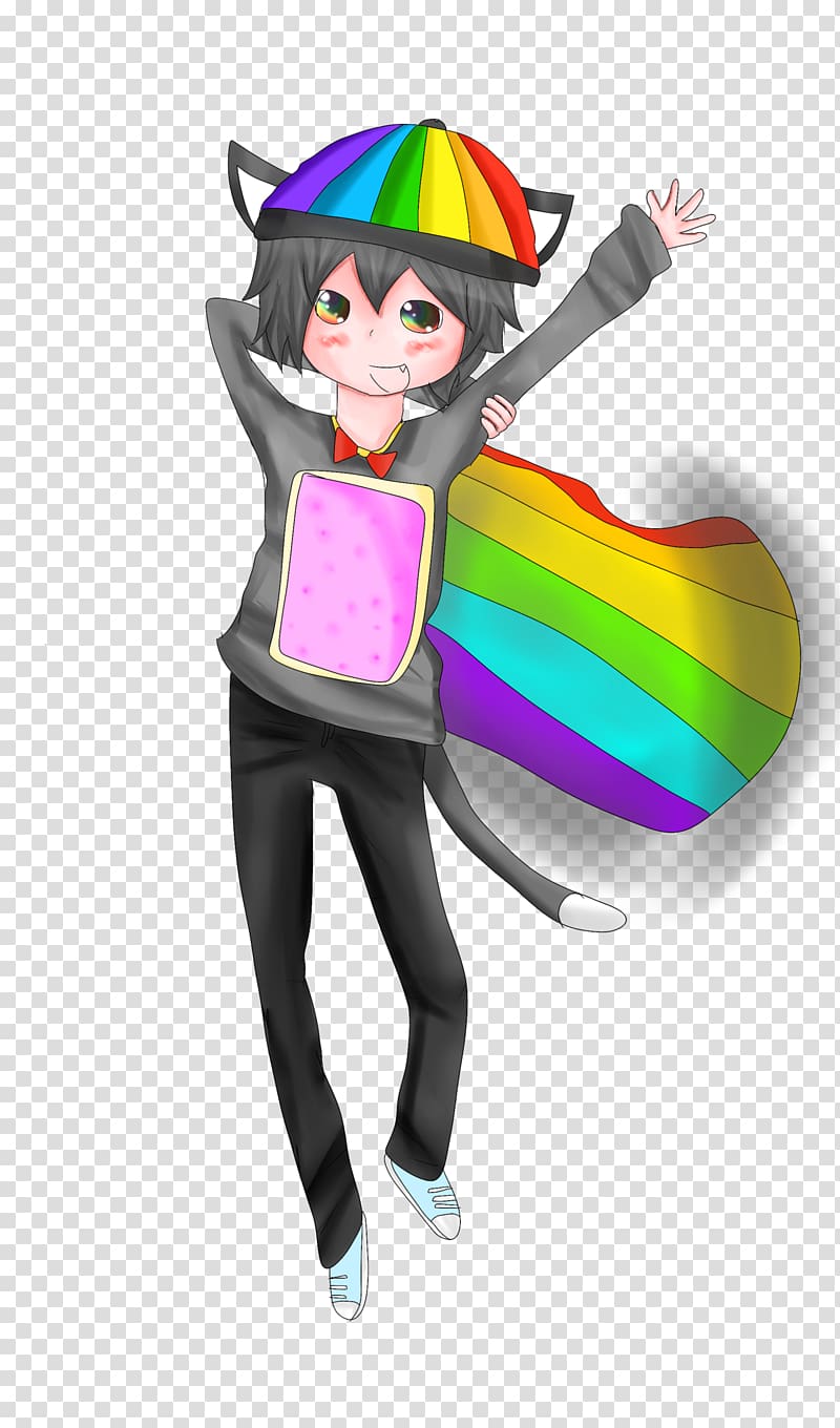 Nyan Cat YouTube Drawing Anime, anime boy transparent background PNG clipart