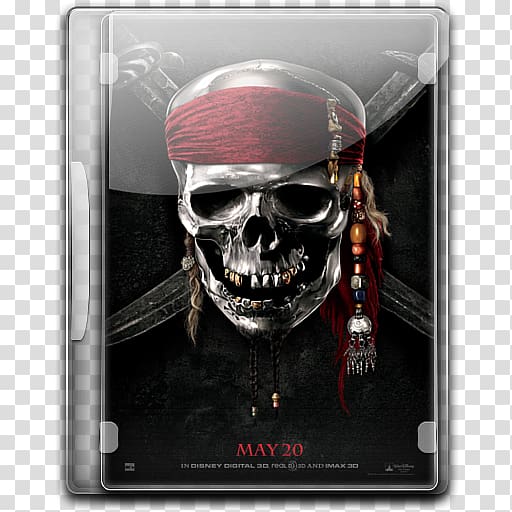 May 20 skull digital poster, technology bone skull, Pirates Of The Caribbean On Stranger Tides v2 transparent background PNG clipart
