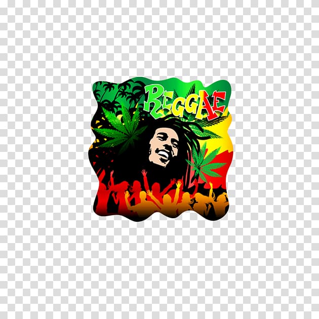 T-shirt Rastafari Cannabis Reggae Clothing, reggae transparent background PNG clipart