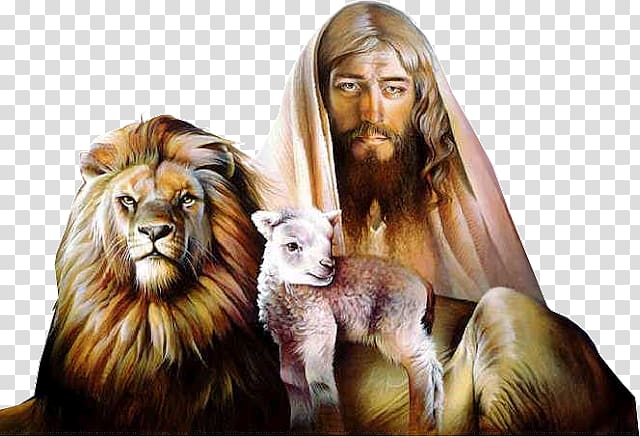 Jesus Lion of Judah Bible Book of Revelation, Jesus lion transparent background PNG clipart