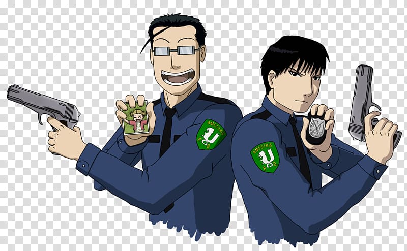 Roy Mustang Amestris Buddy cop film Police officer Anime, cop transparent background PNG clipart