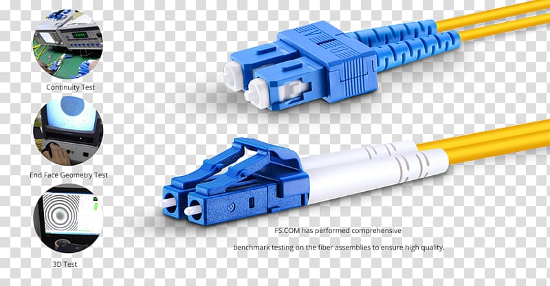Network Cables Electrical connector Single-mode optical fiber Optical fiber cable, fiber optic transparent background PNG clipart