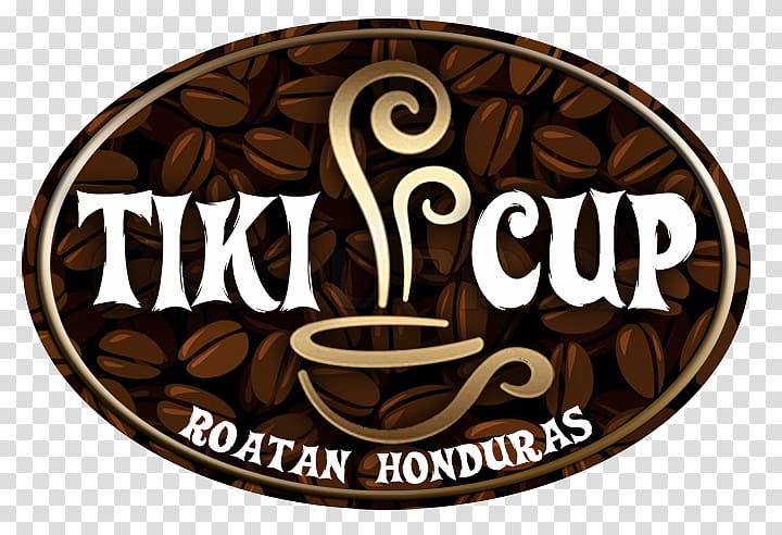 Brand Logo Font Coffee cup, Tiki Bar Accessories transparent background PNG clipart
