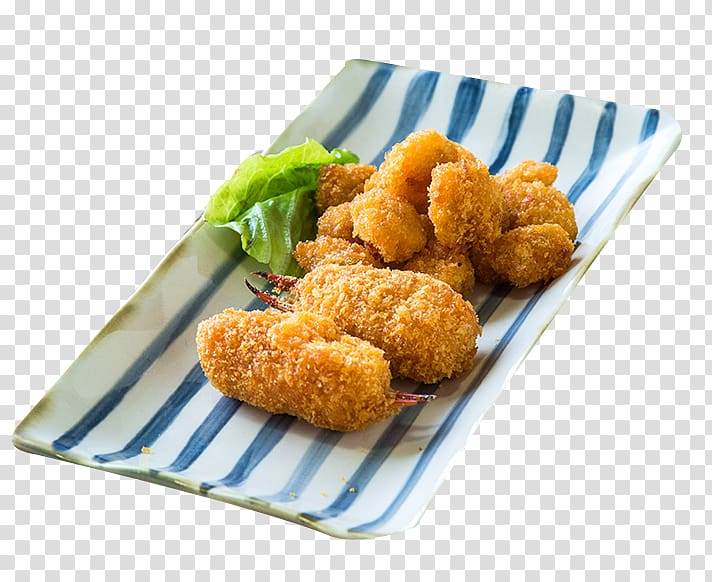 Chicken nugget Fried chicken Buffalo wing French fries Karaage, The fried chicken wings in the plate transparent background PNG clipart