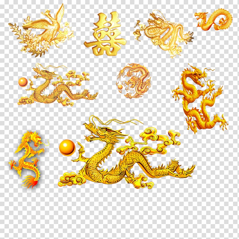 Chinese dragon, Dragon transparent background PNG clipart