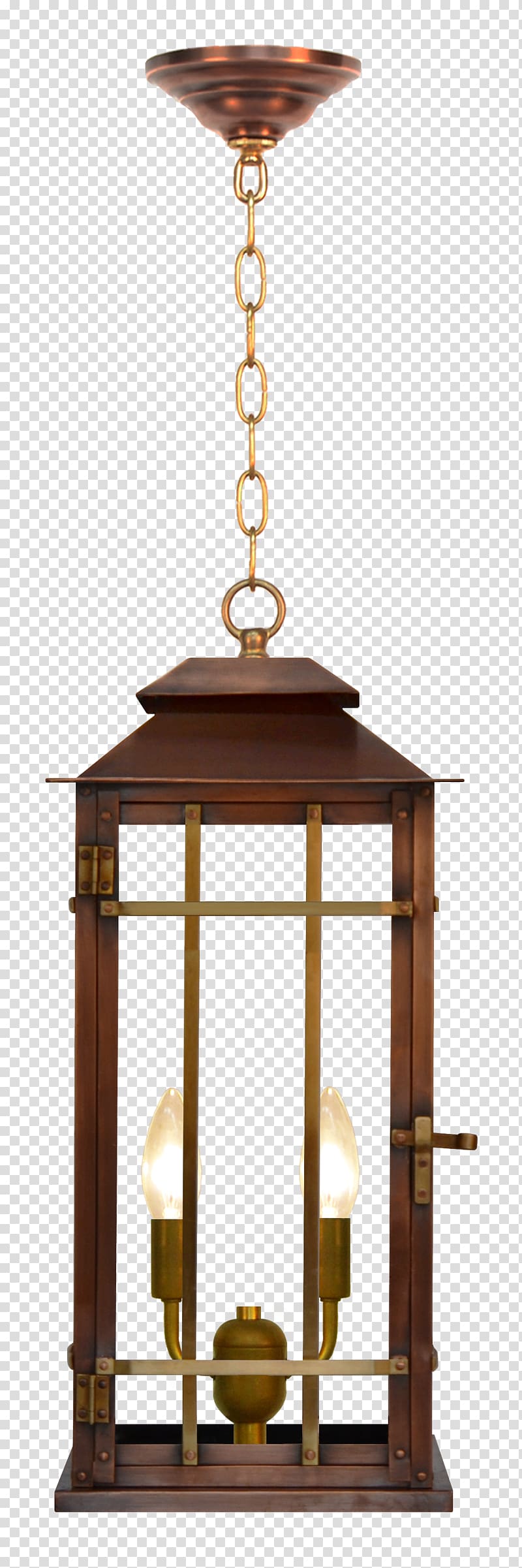 Gas lighting Lantern Light fixture, table ship anchor chains transparent background PNG clipart