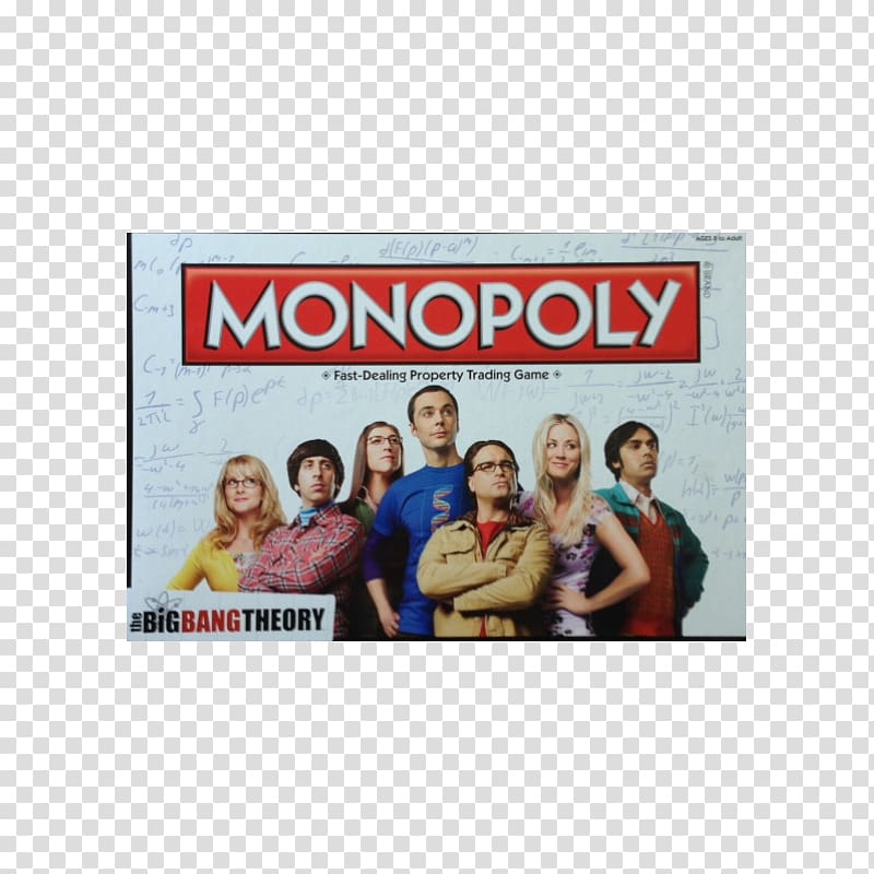 Monopoly Sheldon Cooper Leonard Hofstadter Pasadena The Big Bang Theory, Season 4, big-bang-theory transparent background PNG clipart