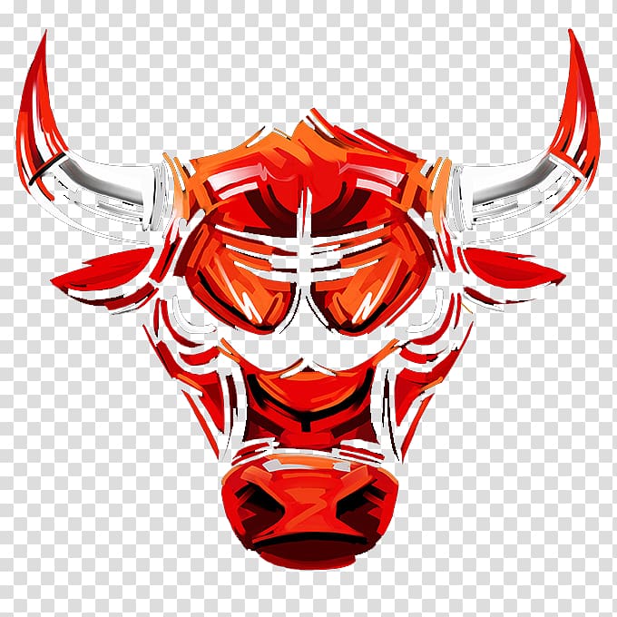Chicago Bulls illustration, Red Bull, Red Bull pattern transparent background PNG clipart