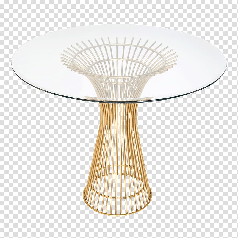 Table Dining room Iron Gold Furniture, table transparent background PNG clipart