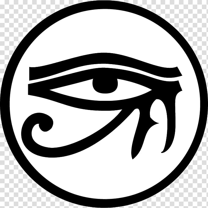 Ancient Egypt Eye of Horus Eye of Ra Symbol, symbol transparent background PNG clipart