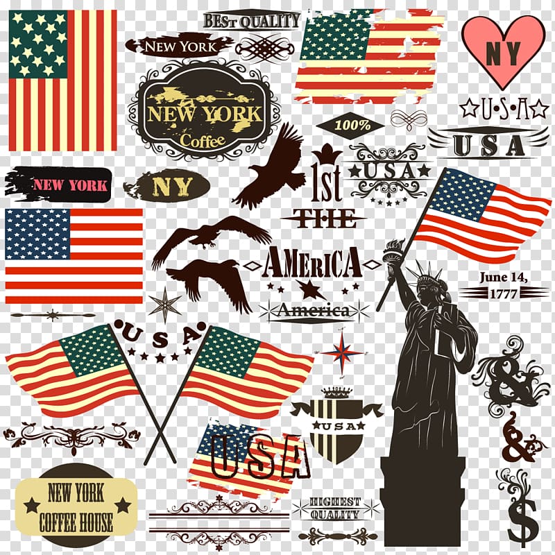 United States Symbol illustration Illustration, element American transparent background PNG clipart