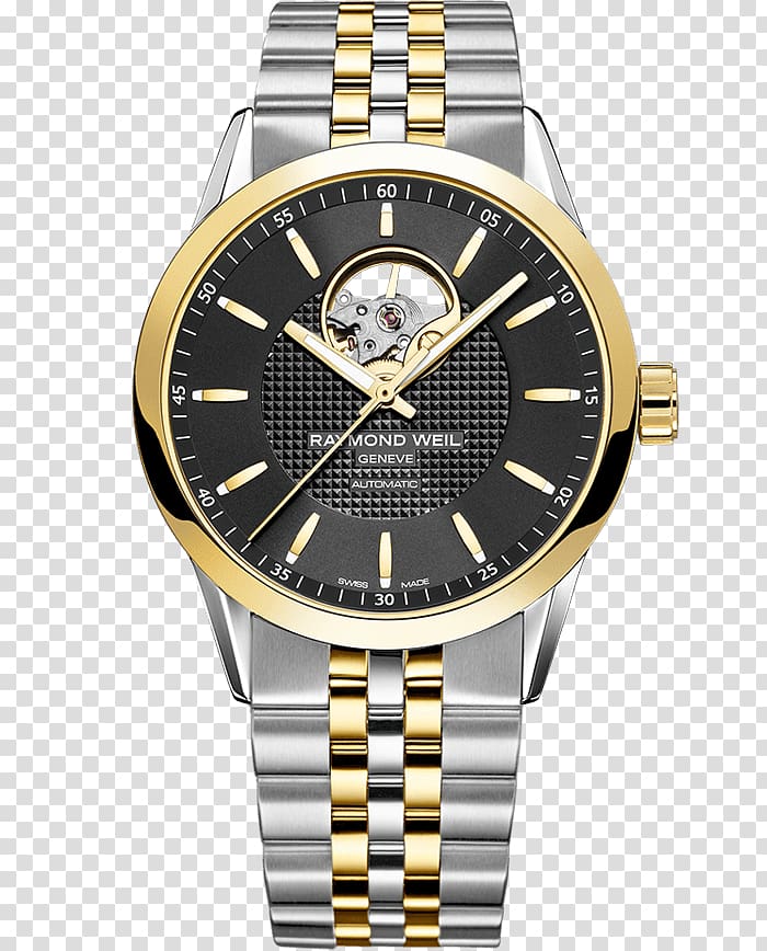 Raymond Weil Automatic watch Jewellery Chronograph, watch transparent background PNG clipart