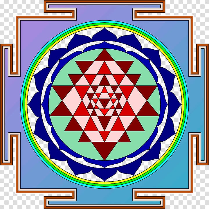 Lakshmi Sri Yantra Shiva Mandala, Lakshmi transparent background PNG clipart