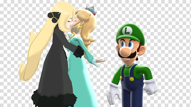 Rosalina Luigi Art Figurine, luigi transparent background PNG clipart