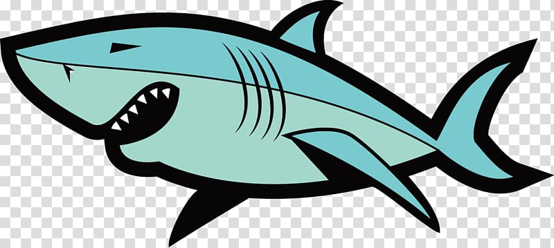 Requiem shark Cartoon , cartoon illustration Shark transparent background PNG clipart