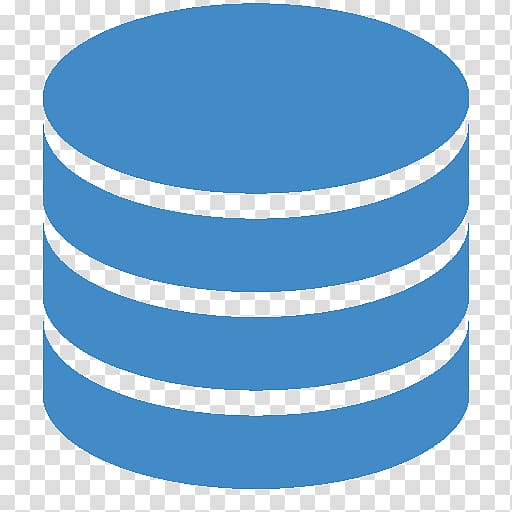 Database Icon, Database Free , blue background transparent background PNG clipart