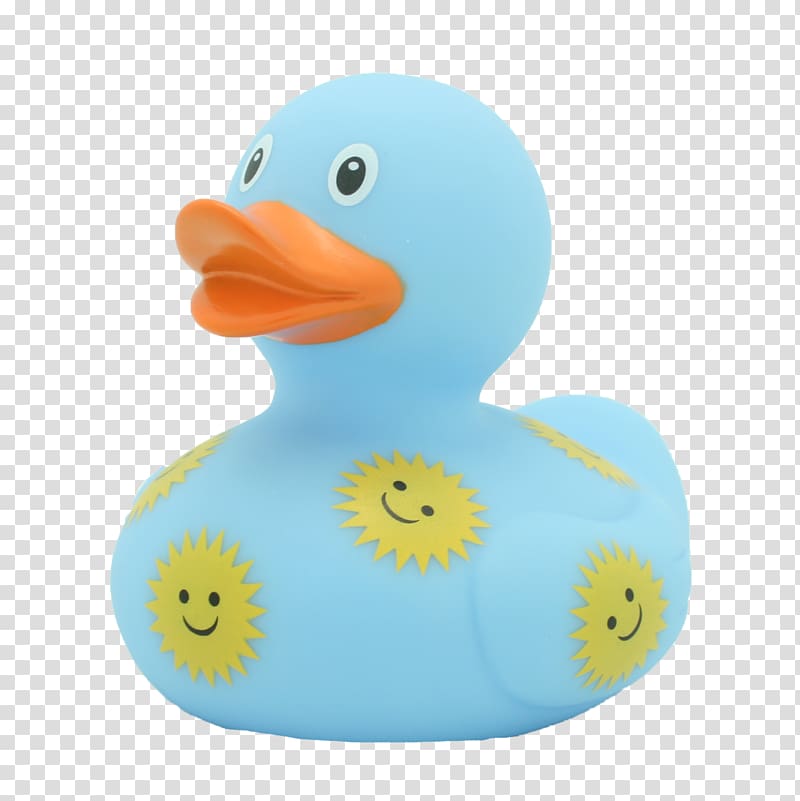 Rubber duck Toy Natural rubber, jemima puddle duck transparent background PNG clipart