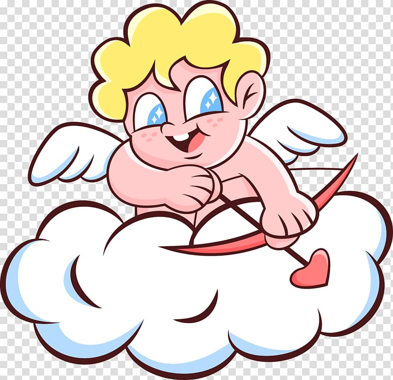 Cupid Love , Archery Cupid transparent background PNG clipart
