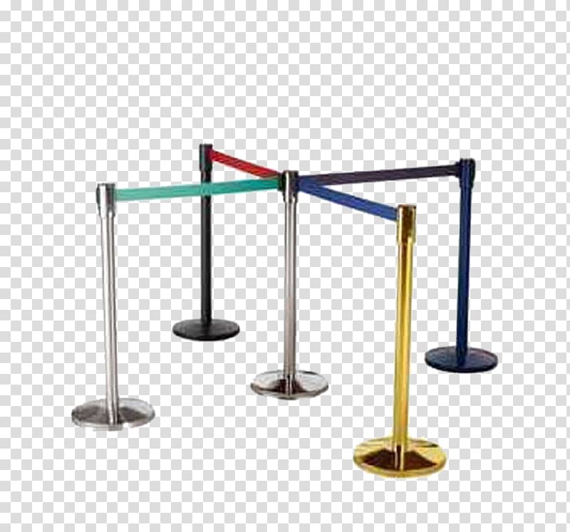 Stainless steel Manufacturing Guard rail Crowd control barrier, Hotel lobby isolation column and isolation belt transparent background PNG clipart