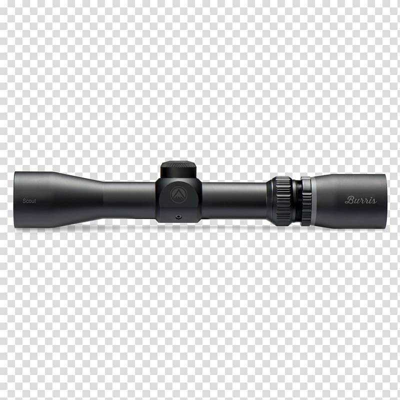 Scout rifle Telescopic sight Milliradian Optics, scopes transparent background PNG clipart