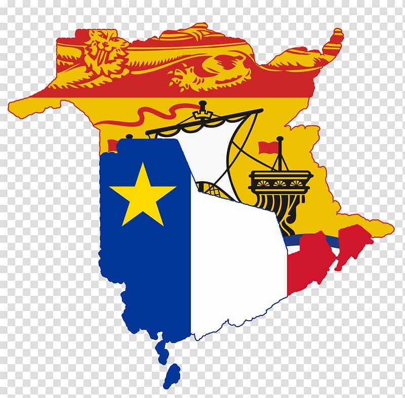 Acadian Peninsula Miramichi Acadians Map, Canada transparent background PNG clipart