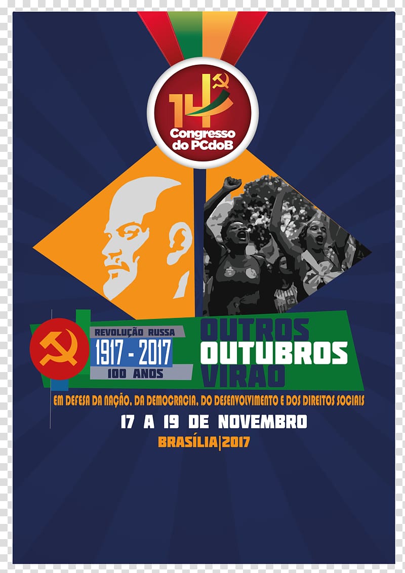 Communist Party of Brazil National Congress of Brazil Communism Political party, cartaz transparent background PNG clipart