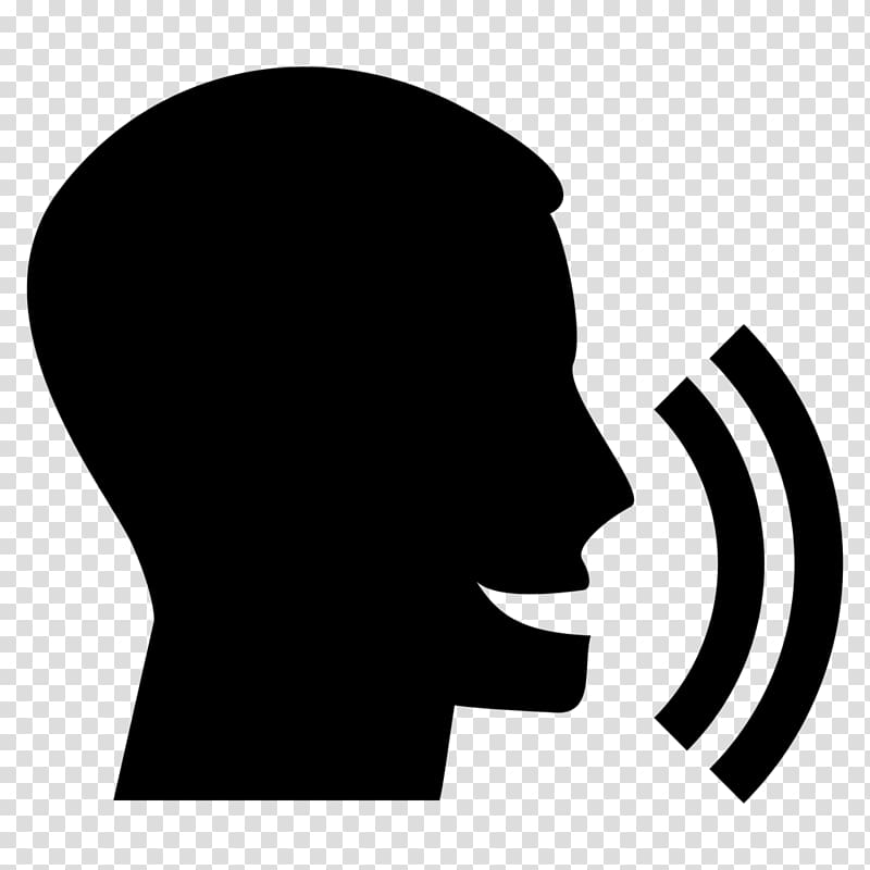 Speech recognition Computer Icons Conversation English passive voice, therapy transparent background PNG clipart