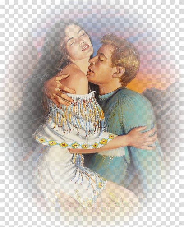 Oil painting Art couple, couple in love transparent background PNG clipart