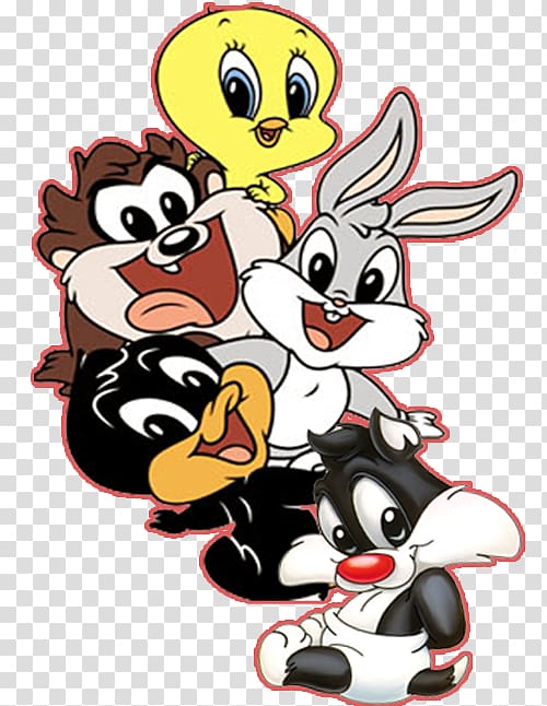 Tweety Bugs Bunny Tasmanian Devil Looney Tunes Cartoon, others transparent background PNG clipart