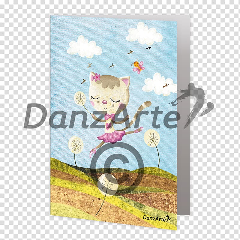 Animated cartoon Illustration Product Font, dancing card transparent background PNG clipart