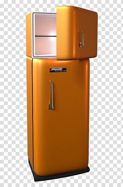 Refrigerator Freezers Major appliance Home appliance, fridge transparent background PNG clipart