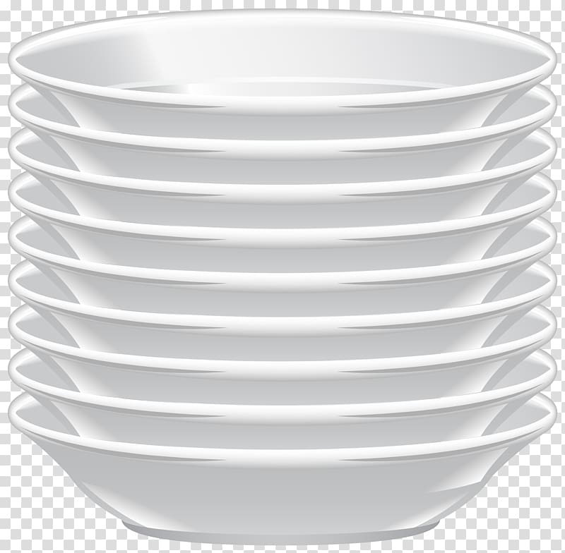 Tableware Tea set, plates transparent background PNG clipart