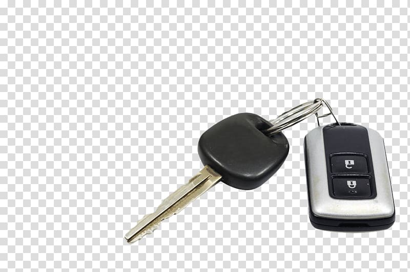 Transponder car key, Black car keys transparent background PNG clipart