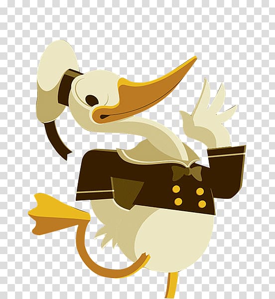 Donald Duck Cartoon Illustration, Donald Duck cartoon transparent background PNG clipart