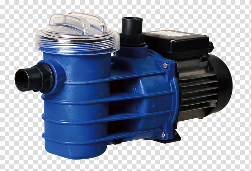 Product design Pump plastic Cobalt blue, water pump transparent background PNG clipart