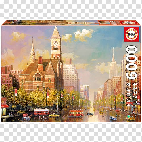 Jigsaw Puzzles Puzz 3D New York City Educa Borràs, educação transparent background PNG clipart