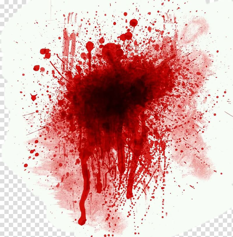 Bloodstain pattern analysis , wounds transparent background PNG clipart