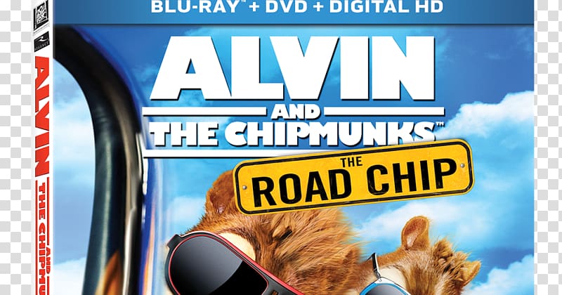 Blu-ray disc Simon Theodore Seville Alvin and the Chipmunks in film, dvd transparent background PNG clipart