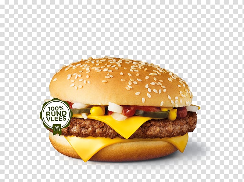 Cheeseburger McDonald\'s Big Mac Whopper McDonald\'s Quarter Pounder Hamburger, mcdonalds transparent background PNG clipart