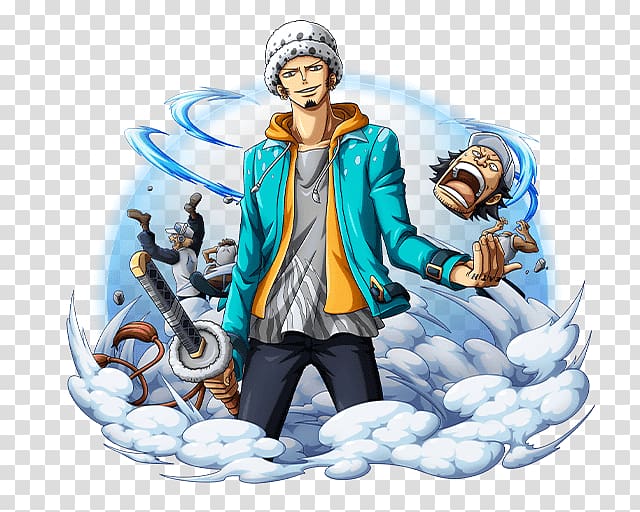 Trafalgar D. Water Law One Piece Treasure Cruise Roronoa Zoro Monkey D. Luffy, one piece transparent background PNG clipart