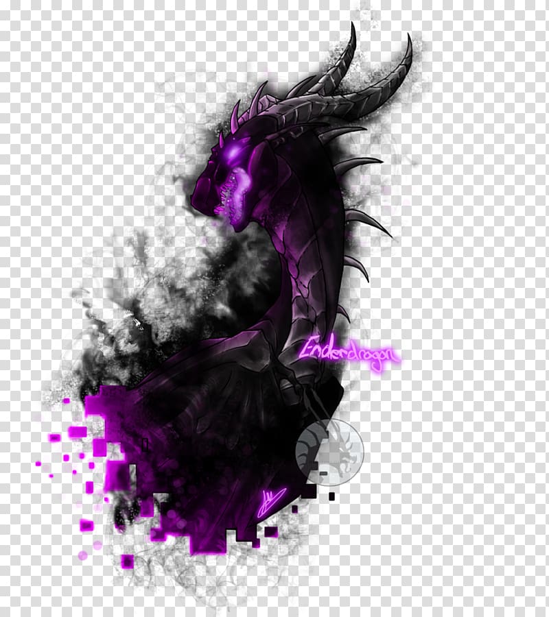 Minecraft Dragon Enderman Drawing, Like A Dragon transparent background PNG clipart