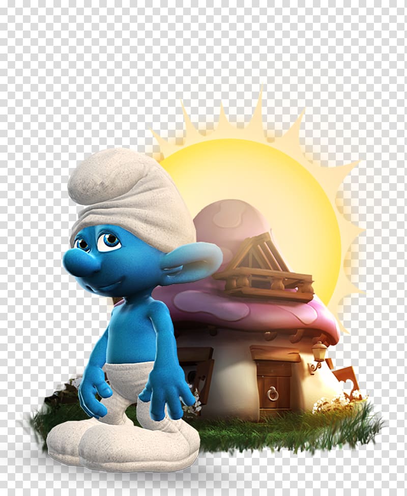 Smurfette Papa Smurf The Smurfs Character 3D film, smurf transparent background PNG clipart