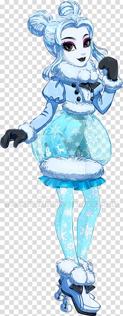 Jack Frost Ever After High Fan art Illustration, snow wish transparent background PNG clipart
