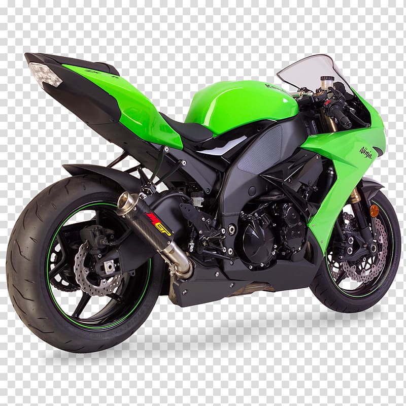 Exhaust system Kawasaki Tomcat ZX-10 Motorcycle fairing Kawasaki Ninja ZX-10R, Kawasaki Ninja Zx10r transparent background PNG clipart