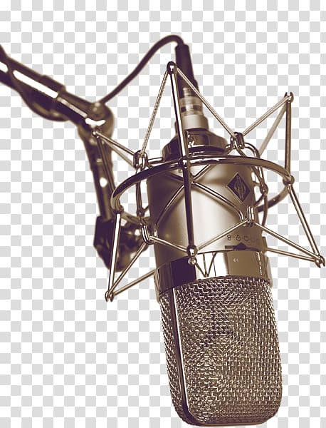 gray condenser microphone, Microphone Recording studio Audio, microphone transparent background PNG clipart