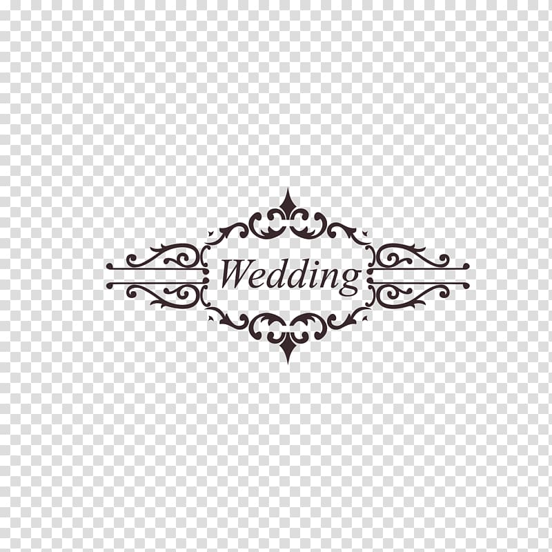 Wedding invitation Logo Wedding , wedding, brown Wedding illustration transparent background PNG clipart